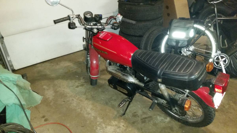 Illustration for article titled Unnecessary Motorcycle Window Sho...Wait, is That a DIESEL?